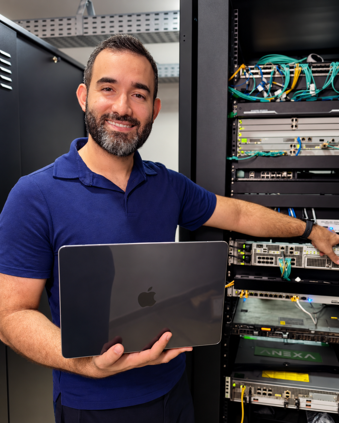 Franklin Oliveira, especialista em redes e MikroTik